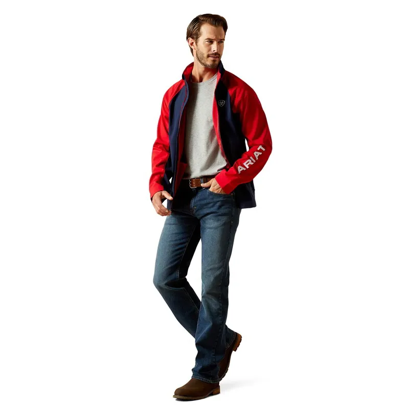 Ariat Team EQ Men's Jacket - Navy/Red-1