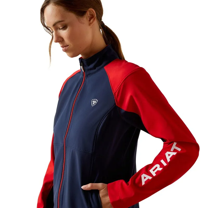 Ariat Team EQ Women's Jacket - Navy/Red-2