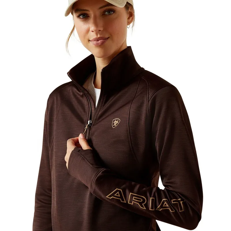 Ariat Team EQ 1/2 Zip Women's Pullover - Java-2