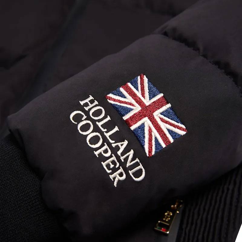 Holland Cooper Team Padded Women's Coat - Black-8