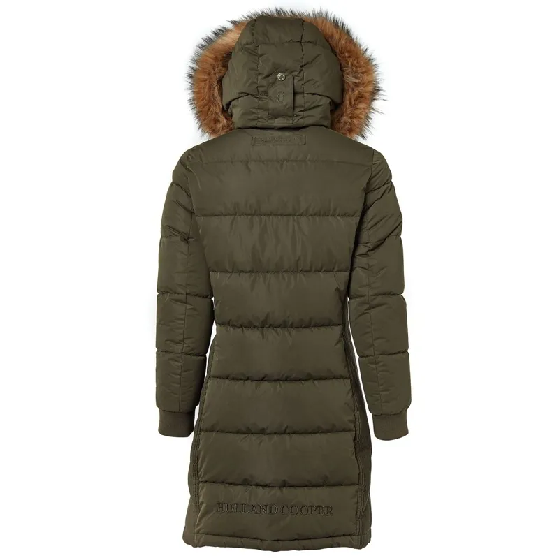 Holland Cooper Team Padded Women's Coat - Khaki-3