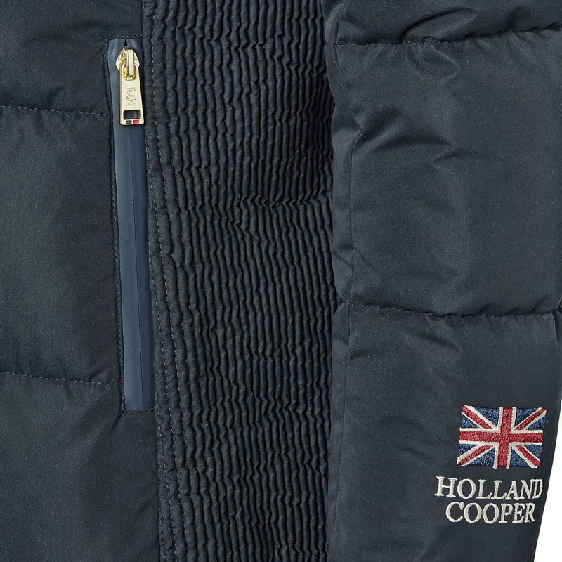 Holland Cooper Team Padded Women's Coat - Ink Navy-9