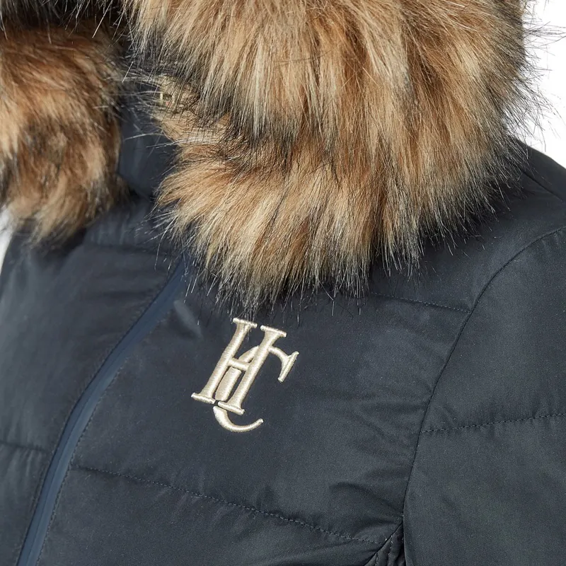 Holland Cooper Team Padded Women's Coat - Ink Navy-8