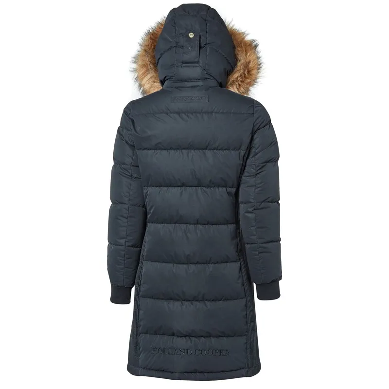 Holland Cooper Team Padded Women's Coat - Ink Navy-7