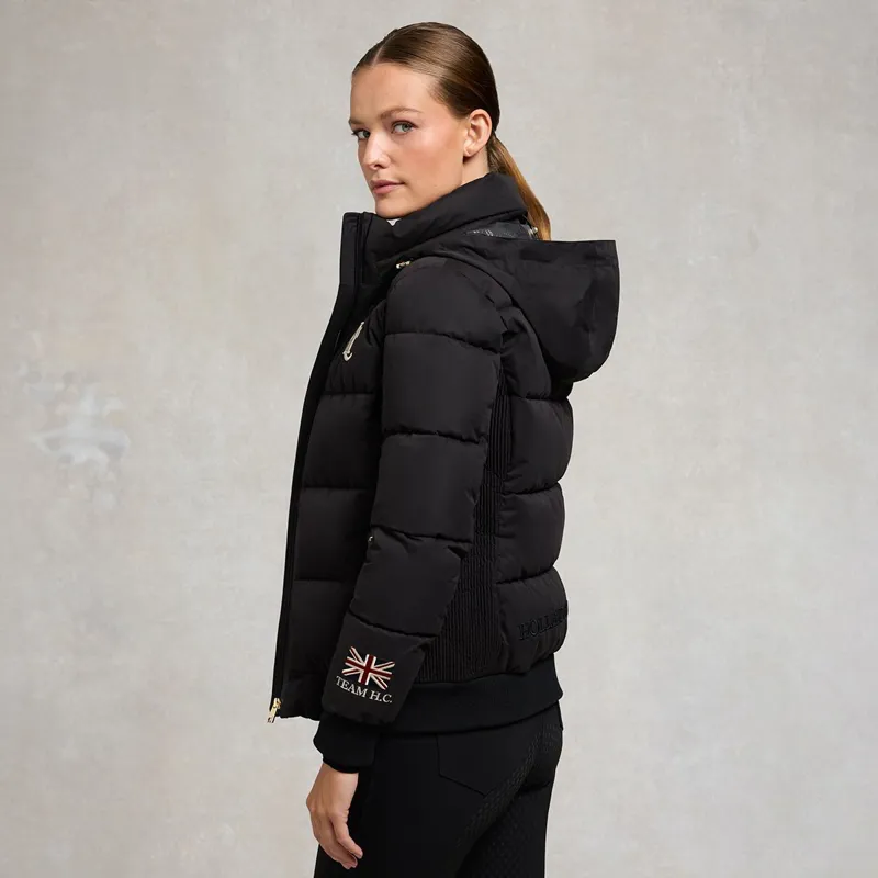 Holland Cooper Team Padded Women's Jacket - Black-1
