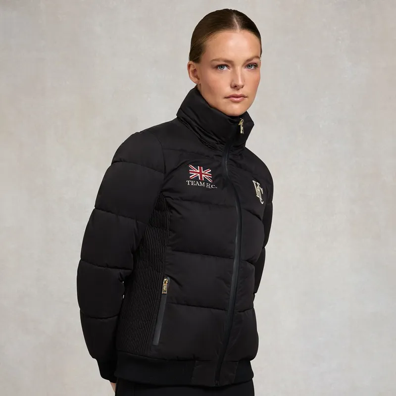 Holland Cooper Team Padded Women's Jacket - Black-5