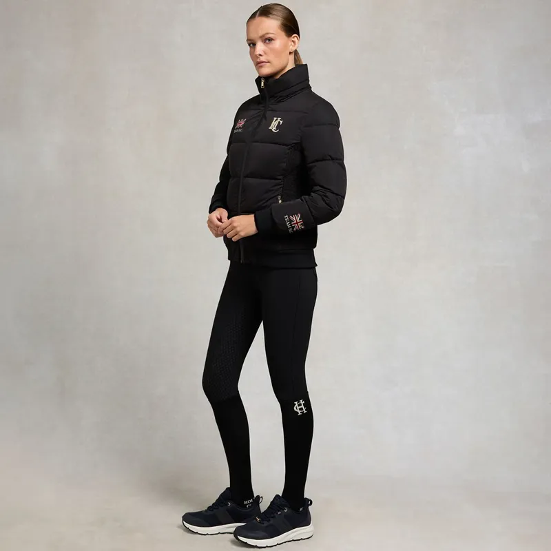 Holland Cooper Team Padded Women's Jacket - Black-4