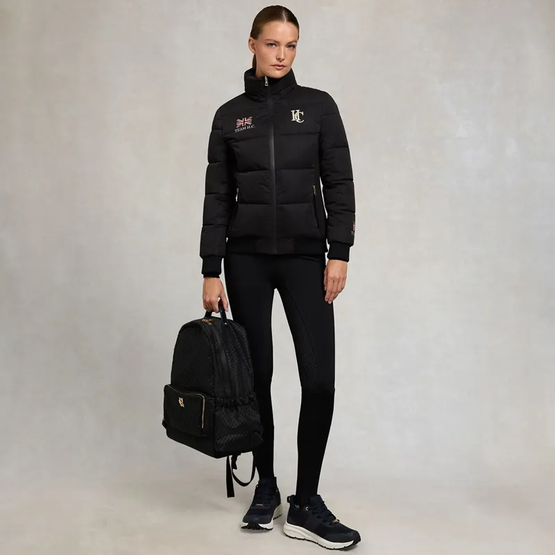 Holland Cooper Team Padded Women's Jacket - Black-2