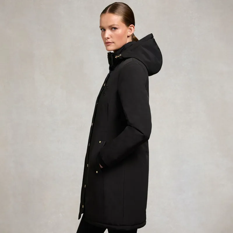 Holland Cooper Team Women's Waterproof Coat - Black-3