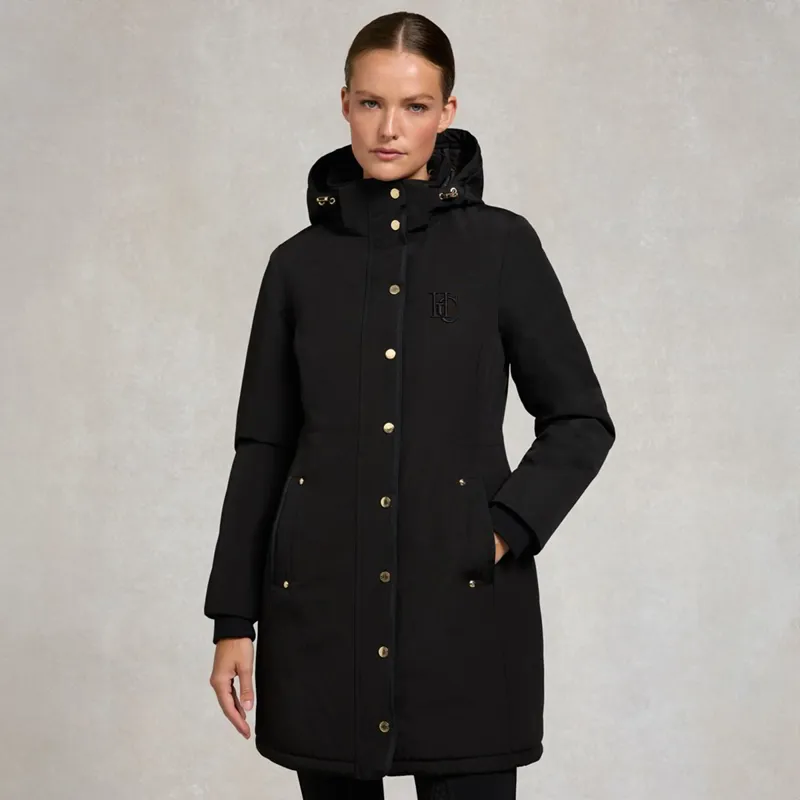 Holland Cooper Team Women's Waterproof Coat - Black