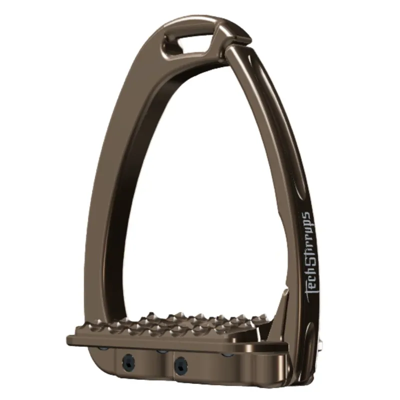 Tech Stirrups Venice Fit 8 Safety Stirrups - Brown