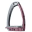 Tech Stirrups Venice Fit 8 Safety Stirrups - Silver/Pink