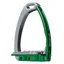 Tech Stirrups Venice Fit 8 Safety Stirrups - Silver/Green