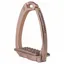 Tech Venice Swarovski Dressage Sloped Stirrups - Rose Gold/Crystal