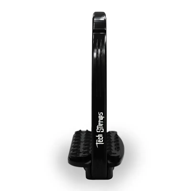 Tech Venice Evo Safety Stirrups - Black/Black-1