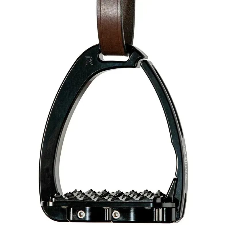 Tech Stirrups Venice Fit 8 Safety Stirrups - Black-1