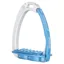 Tech Stirrups Venice Fit 8 Safety Stirrups - Silver/Blue