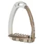 Tech Stirrups Venice Fit 8 Safety Stirrups - Silver/Brown