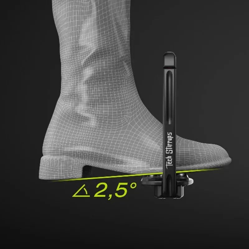Tech Venice Plus Evo Safety Stirrups - Black/Black-1