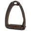 Tech Venice Sloped Evo Safety Stirrups - Brown Leopard