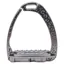 Tech Venice Sloped Evo Safety Stirrups - Leopard Titanium