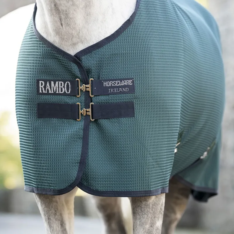 Rambo Techni-Waffle Cooler - Dynasty Green/Navy/Silver-5