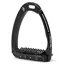 Tech Venice Swarovski Dressage Plus Stirrups - Black/Crystal