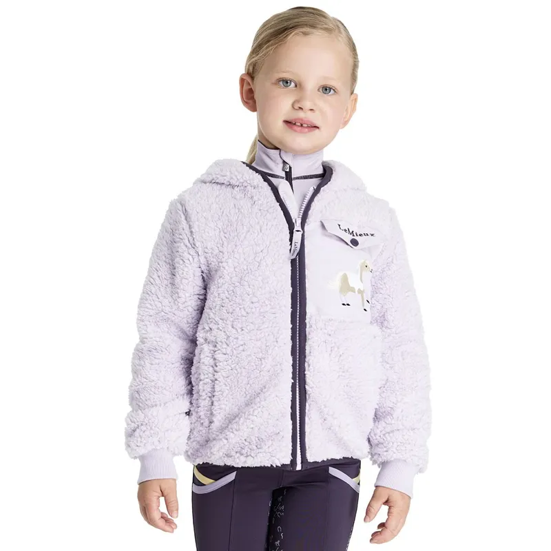 LeMieux Mini Teagan Junior Fleece - Lilac/Lemon