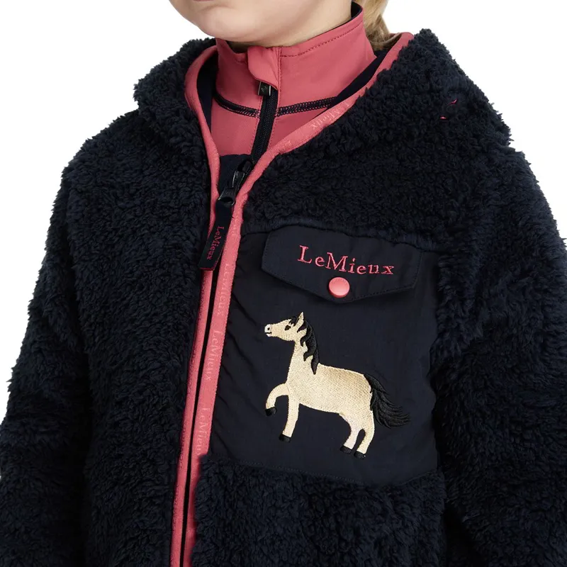 LeMieux Mini Teagan Junior Fleece - Navy/Dream-4