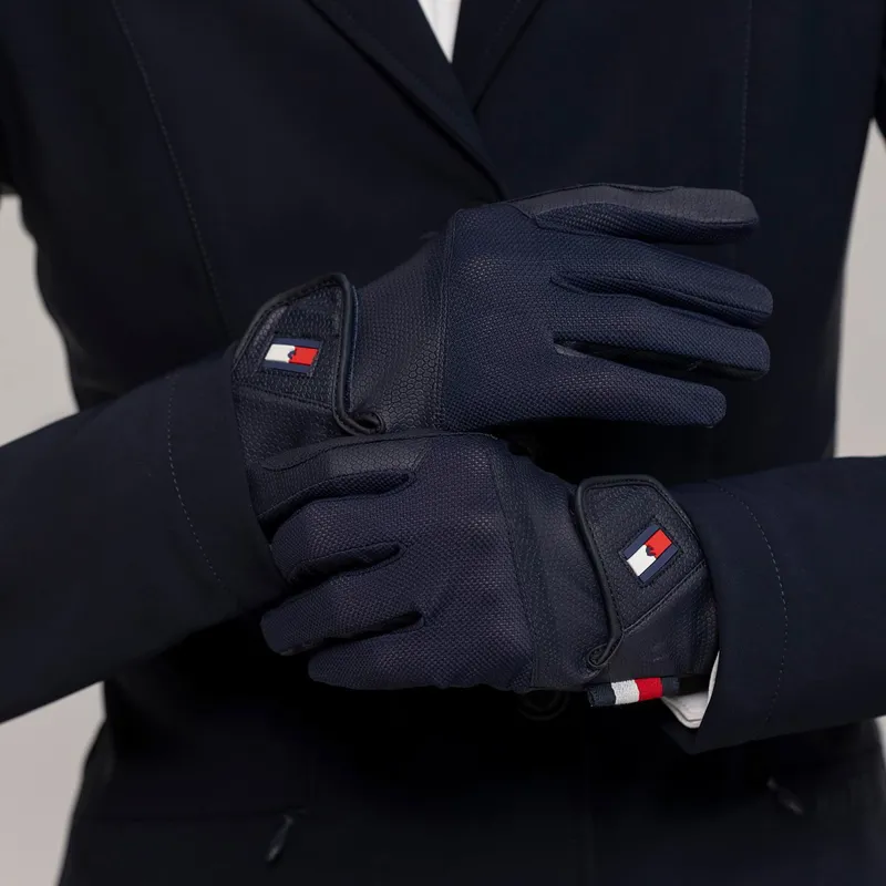 Tommy Hilfiger Duke Adult Riding Gloves - Desert Sky-1