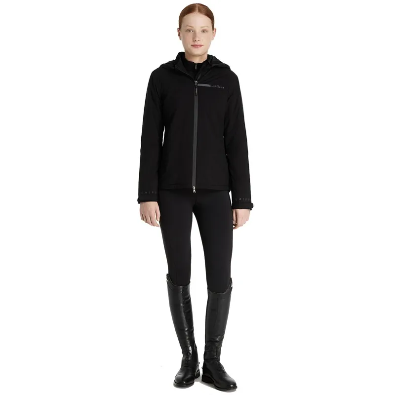 LeMieux Young Rider Thea Water Resistant Junior Jacket - Black-4