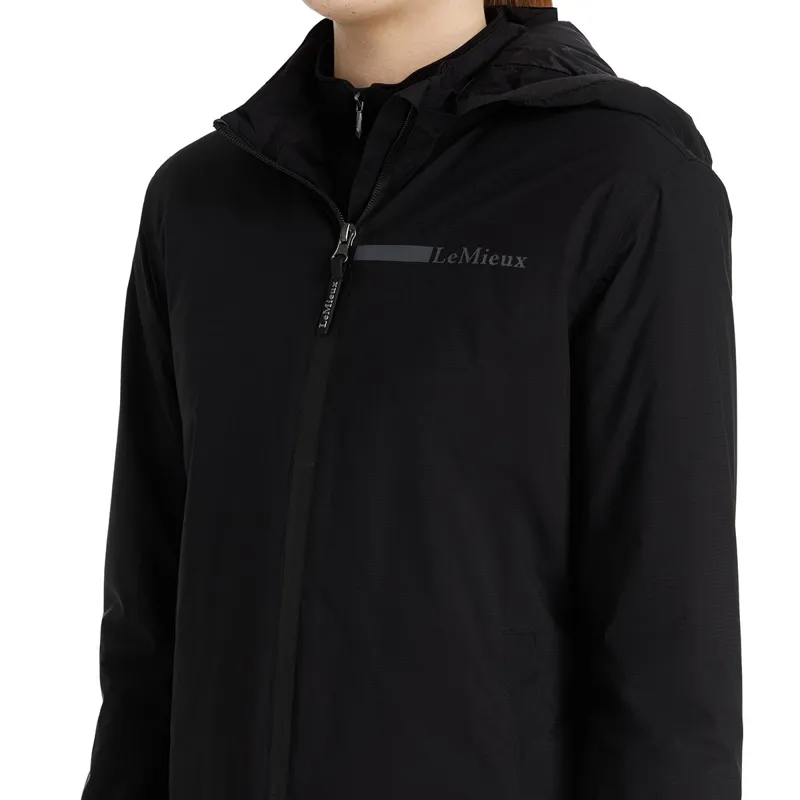 LeMieux Young Rider Thea Water Resistant Junior Jacket - Black-3