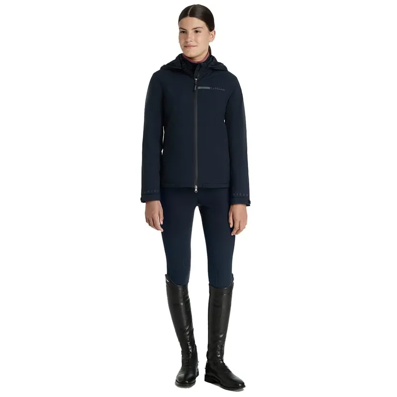 LeMieux Young Rider Thea Water Resistant Junior Jacket - Navy-5