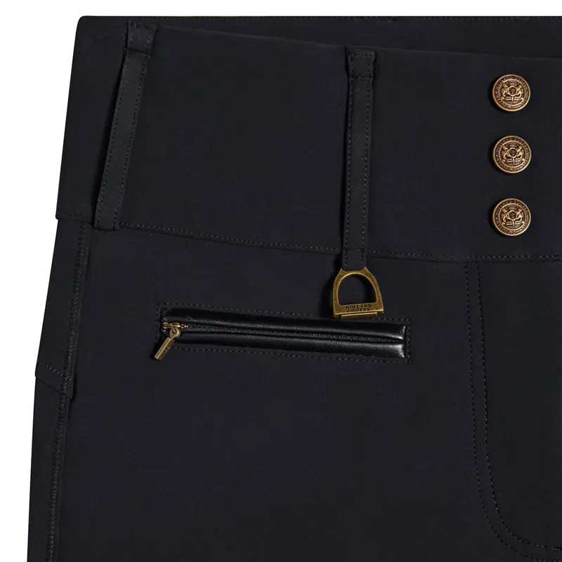 Holland Cooper Thermal Heritage Full Grip Women's Breeches - Black-5