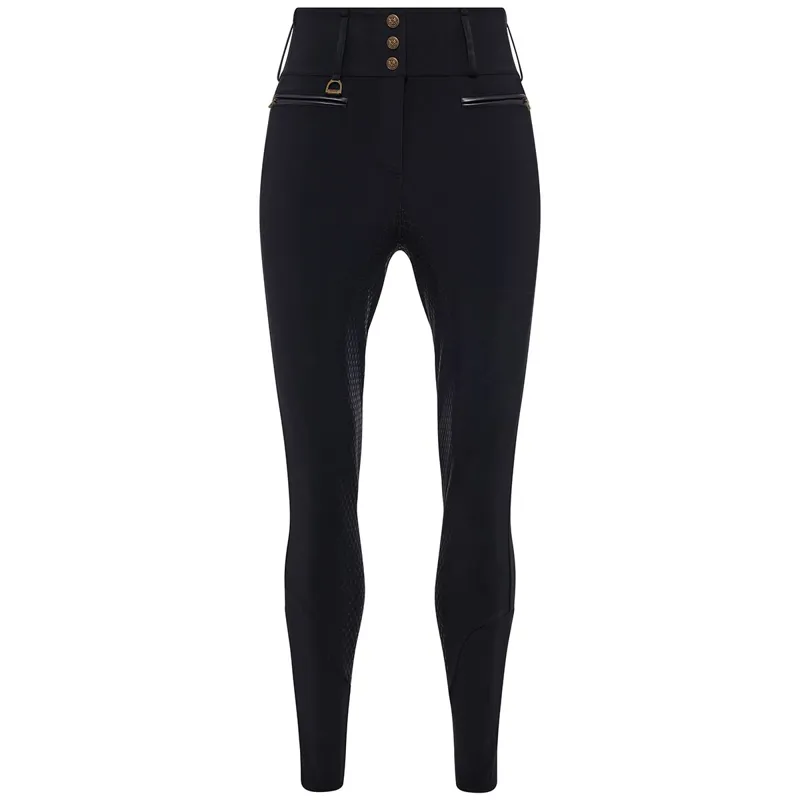 Holland Cooper Thermal Heritage Full Grip Women's Breeches - Black-4