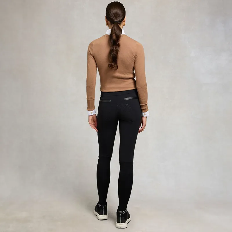 Holland Cooper Thermal Heritage Full Grip Women's Breeches - Black-2
