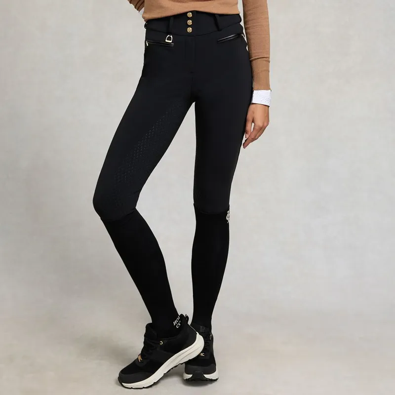 Holland Cooper Thermal Heritage Full Grip Women's Breeches - Black