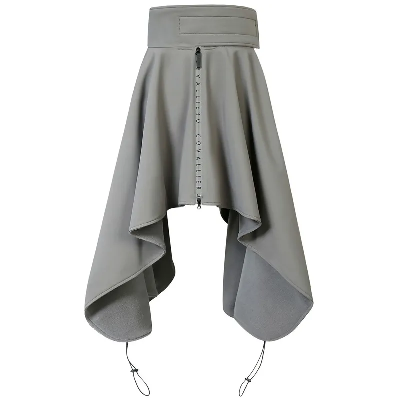 Covalliero Waterproof Thermo Riding Skirt - Steel Gray