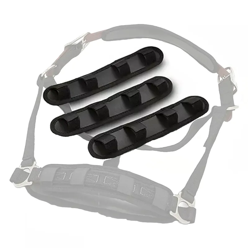 ThinLine Padded Halter Liner Set - 3 Piece - Black-1