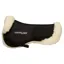 ThinLine Full Sheepskin Comfort Half Pad - Black/Natural