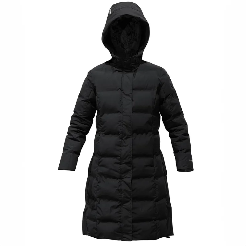 EQUIDRY Thora Women's Waterproof Long Puffer Jacket - Black-13