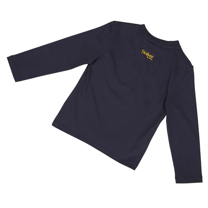 Tikaboo Junior Long Sleeve Tee - Navy-1