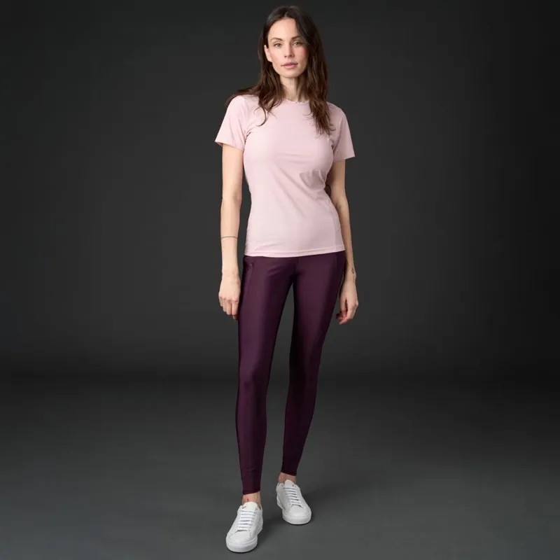Catago Tina Short Sleeve Ladies Tee - Burnished Lilac-1