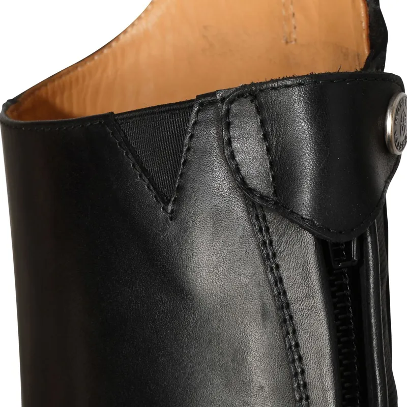 Moretta Tivoli Womens Tall Riding Boots - Standard Height - Black-11