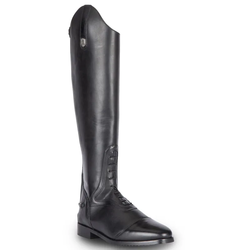 Moretta Tivoli Women's Tall Riding Boots - Tall Height - Black-10