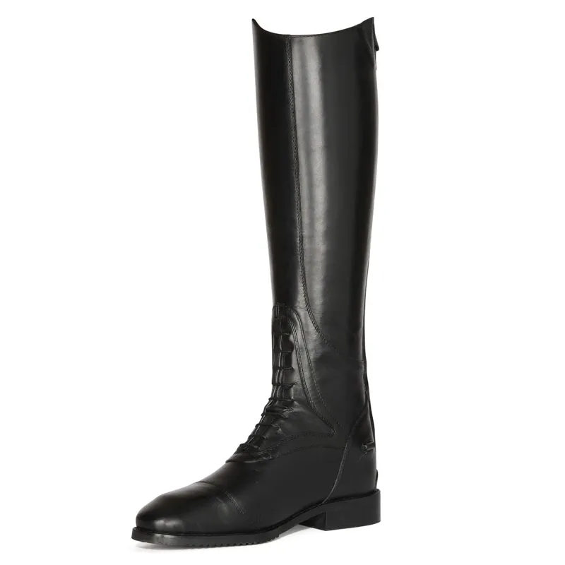 Moretta Tivoli Womens Tall Riding Boots - Standard Height - Black-3