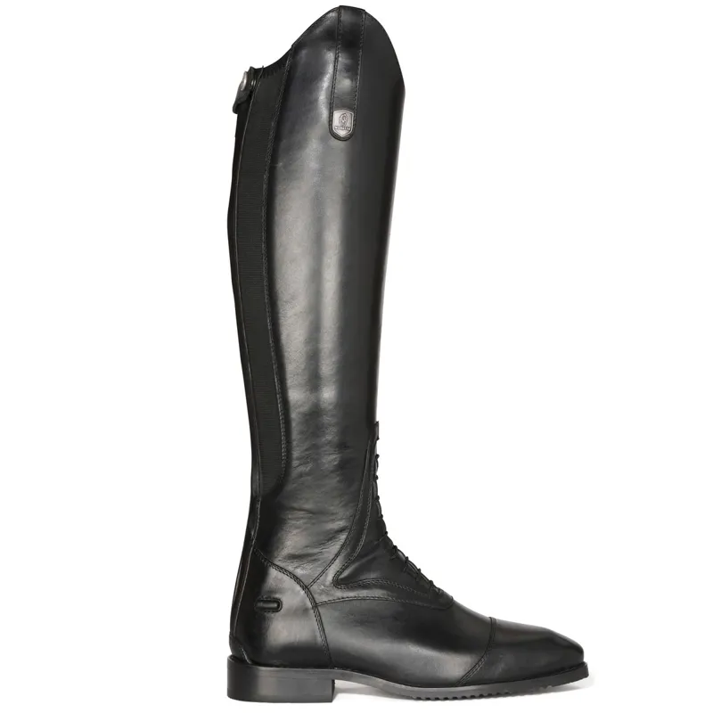 Moretta Tivoli Womens Tall Riding Boots - Short Height - Black-1