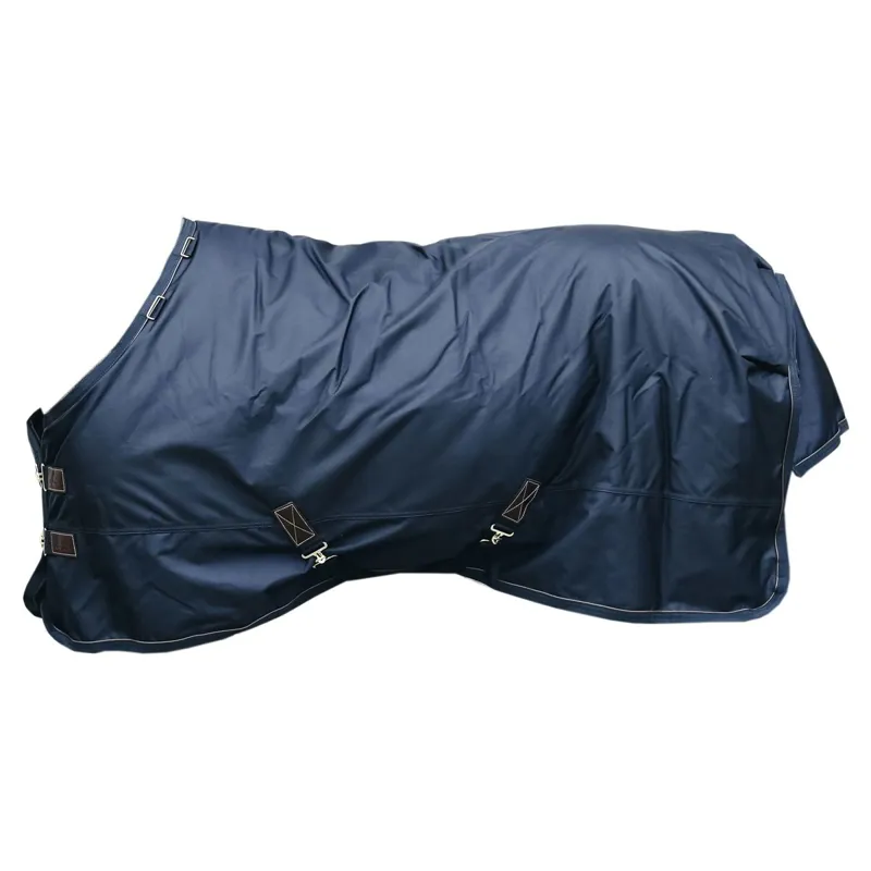 Kentucky All Weather Waterproof Pro 0g Turnout Blanket - Navy-1