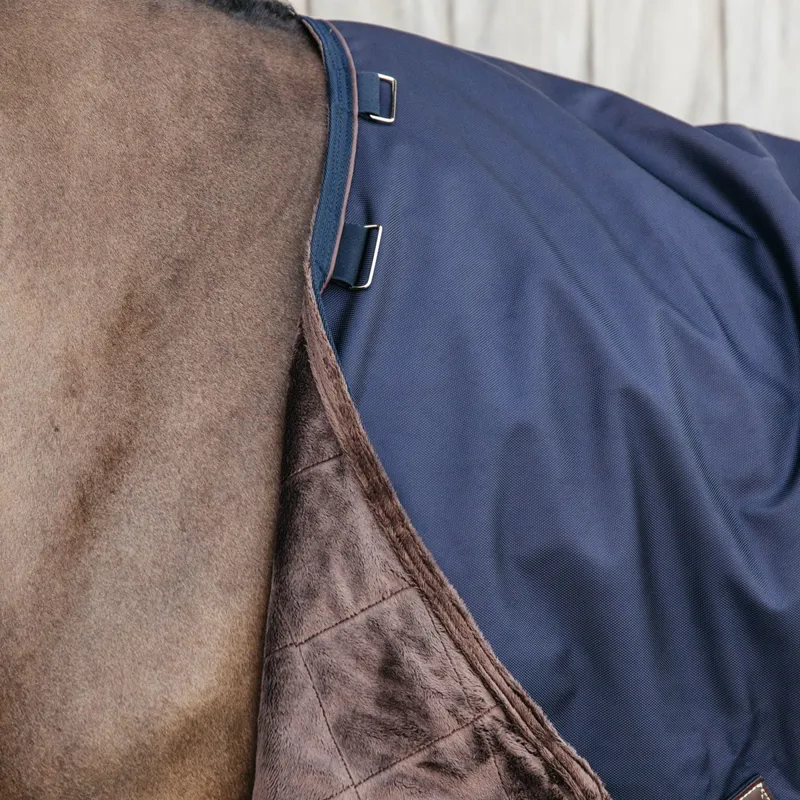 Kentucky All Weather Waterproof Pro 0g Turnout Blanket - Navy-4