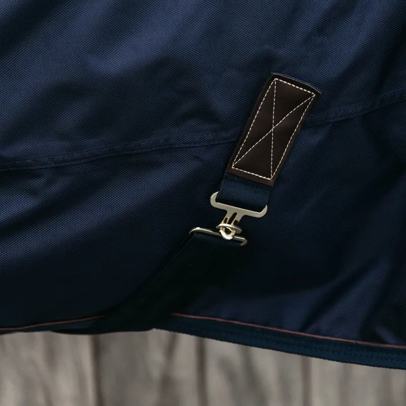 Kentucky All Weather Waterproof Pro 0g Turnout Blanket - Navy-5